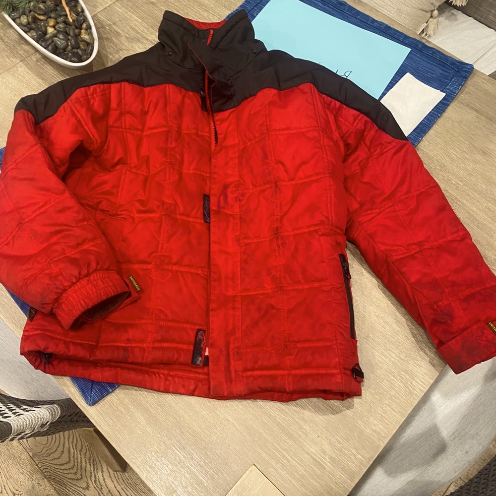Red & Black Ski Jacket by Dragons